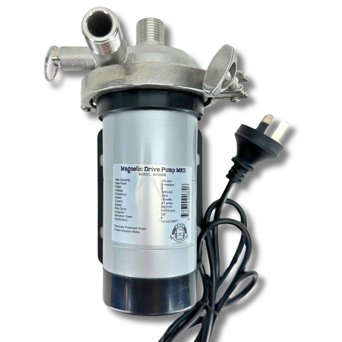 MKII Magnetické čerpadlo 25 W – wortmaster rmutování